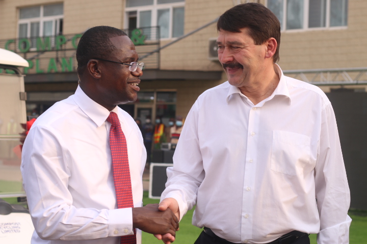 Hungarian President visits Kumasi Wastewater Treatment Plant and signs MoU