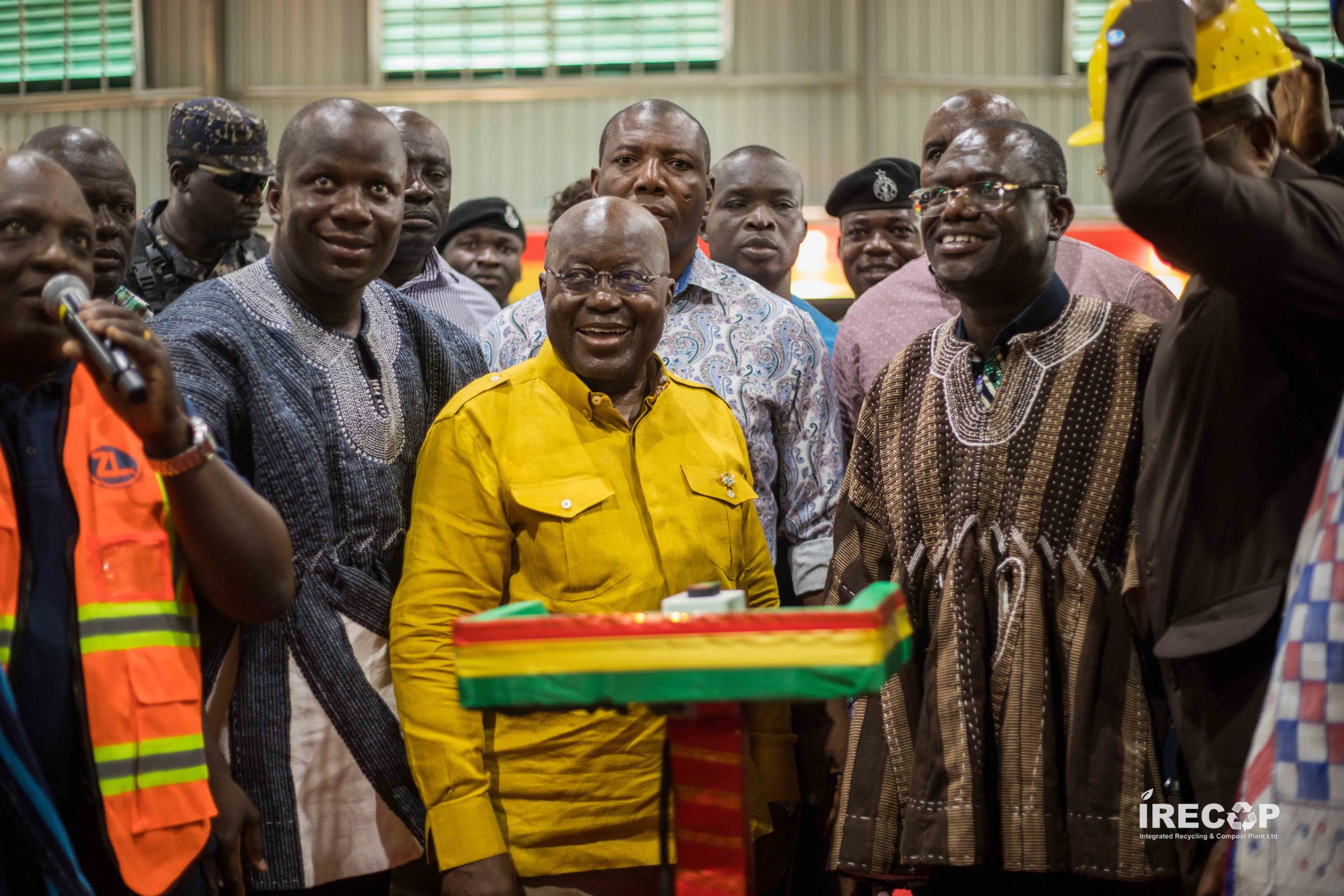 The first of 16 Regional IRECOPs commissioned by the President at Damongo