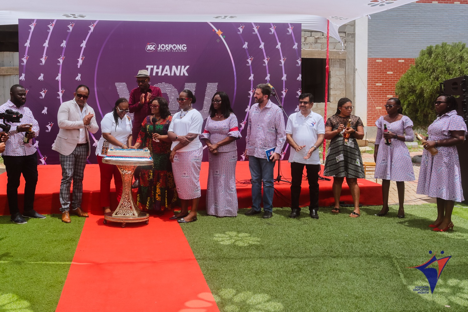 Apex COO commends Jospong Employees at the Launch of Jospong Employee Month