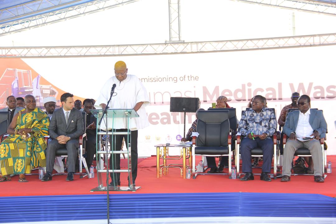 The First Ghana medical waste treatment plant commissioned in Kumasi