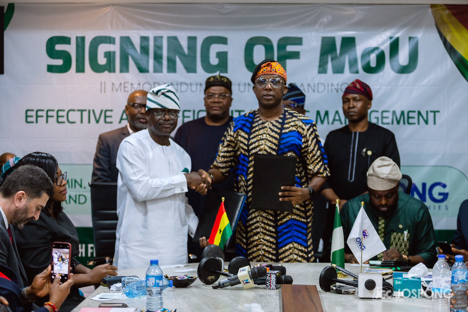 Jospong Group Partners Lagos State on Waste Management 
